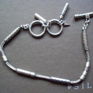B1975 Retired Multi-finish Sterling Silpada Bracelet